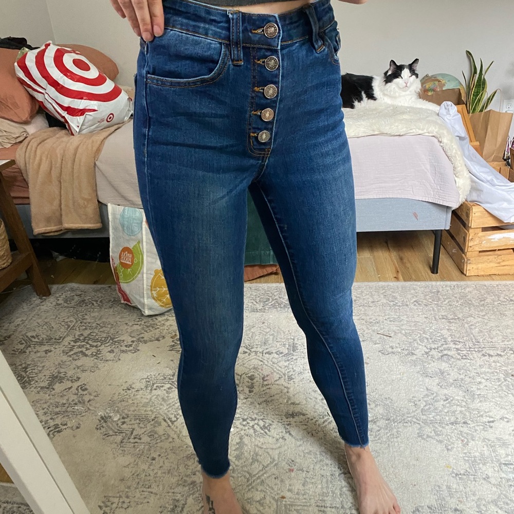 Nature skinny jeans